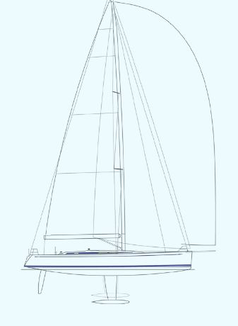 Nautor Swan 60 Sail Plan