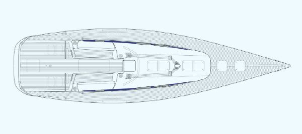 Nautor Swan 60 Deck Plan Open