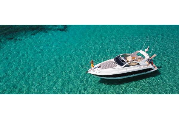 Fairline Targa 38 Open Aerial Shot