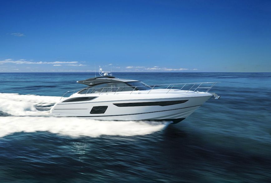 Princess V58 Open - Southampton debut