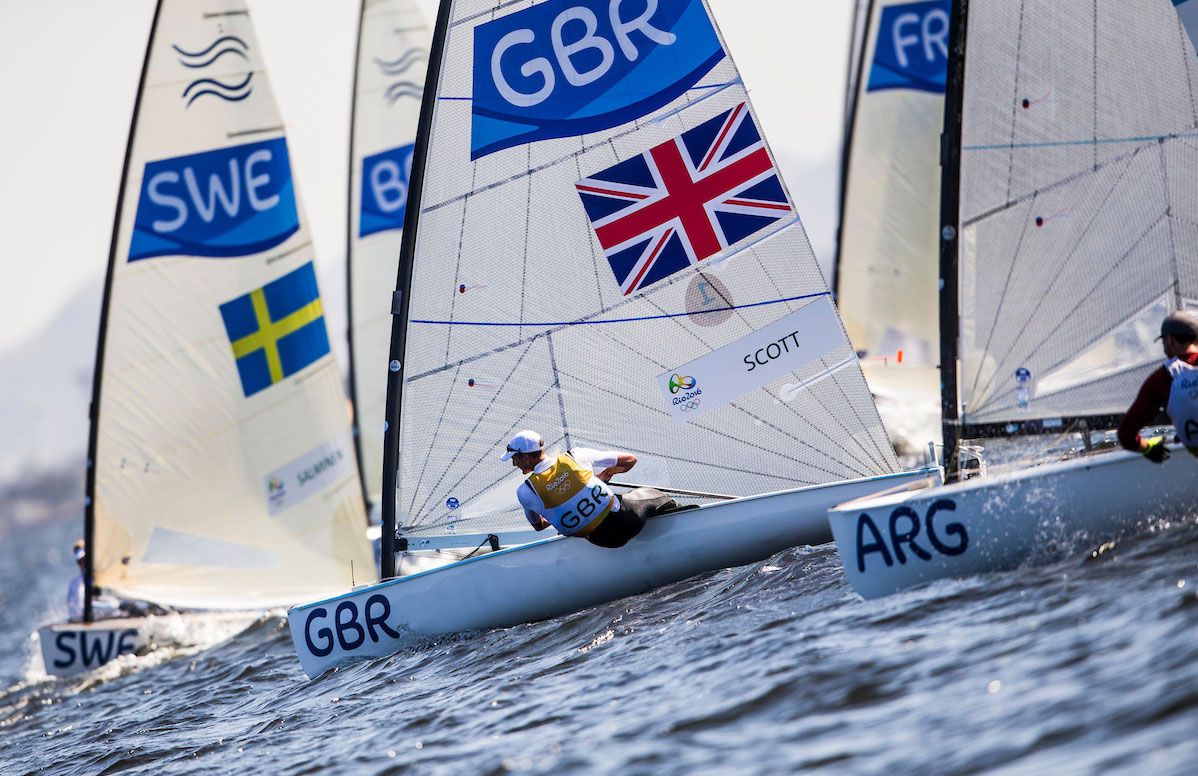 Giles Scott 2016 Rio Olympic Games: Sailing: Photo Sailing Energy/World Sailing.