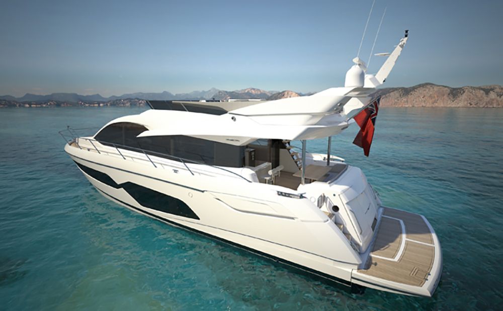 London Boat Show Sunseeker Manhattan 66