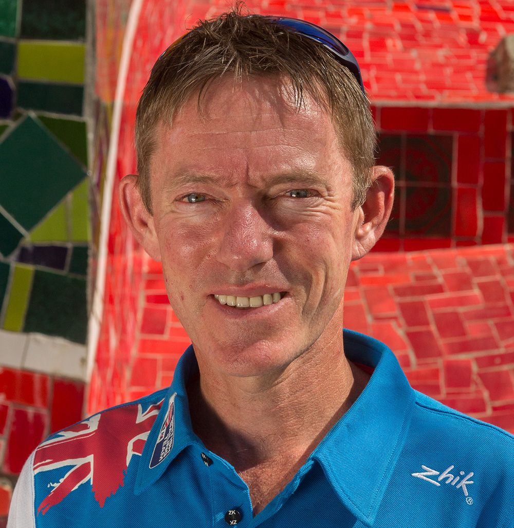RYA Olympic Manager Stephen Park, aka Sparky.