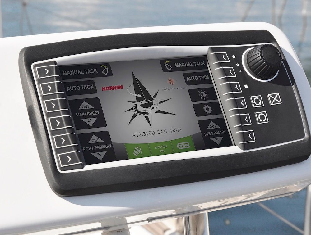 Assisted sail trim controller