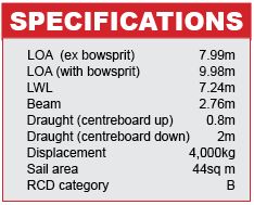 Crabber 26 Specifications
