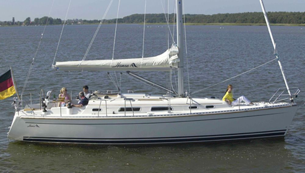 Self-tacking jib – Hanse 371