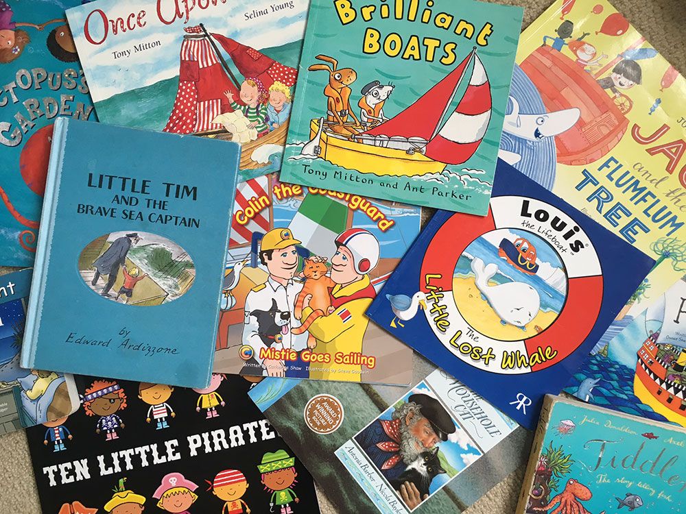 Boating books for children