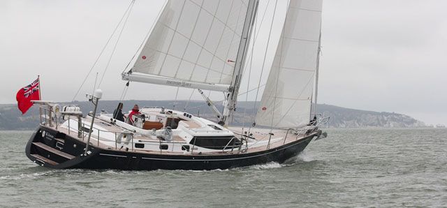 Hull design by Ron Holland – Discovery 55 MkII