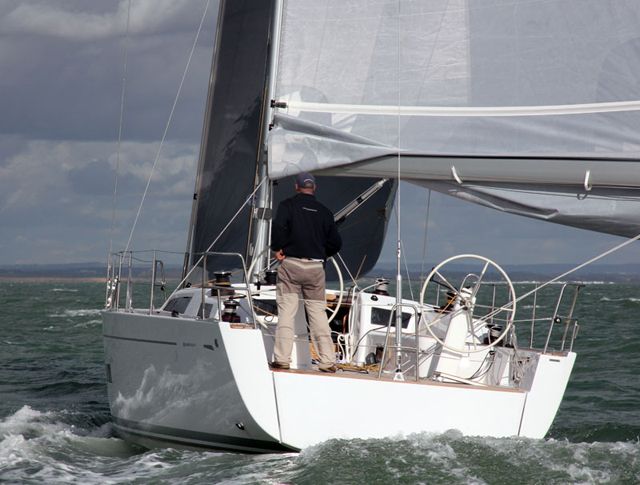 Grand Soleil 43 under sail