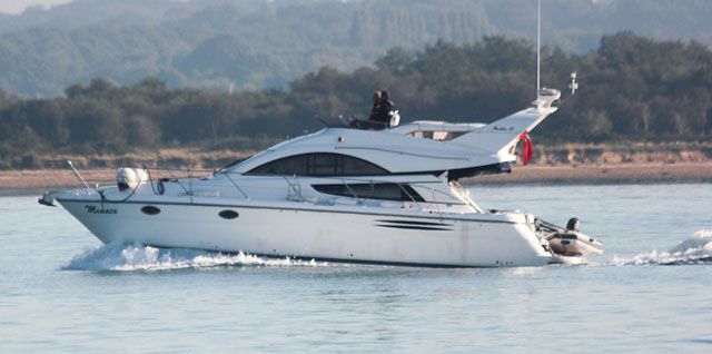 Fast planing powerboat: choose the best antifouling paint