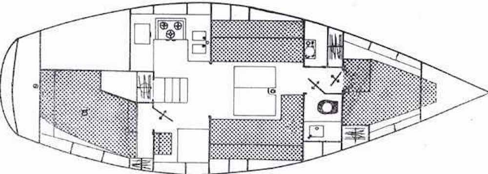 Jeanneau Melody 34: bargain sailing yachts