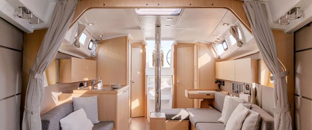 Interior: Beneteau Oceanis 35 review