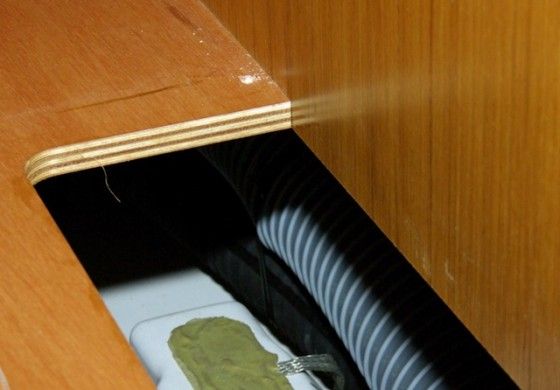 plywood end grain