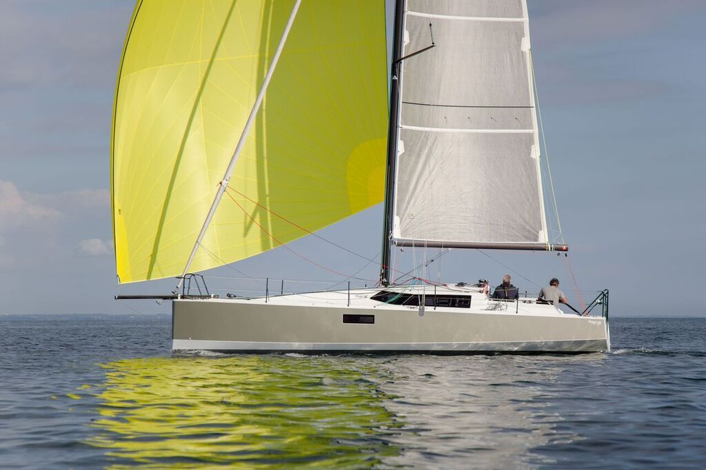 Pogo 36 under sail review photo Adrien Conq