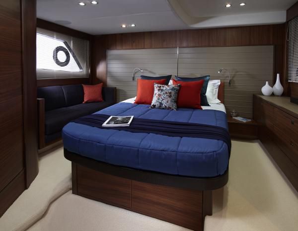Princess V48 owner's cabin Princess_V48_Owners_Cabin_-_RT