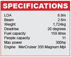 Regal 2220 Specifications