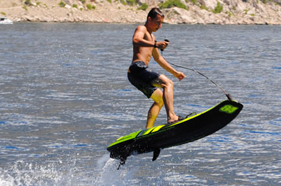 Jet Surf - airborne