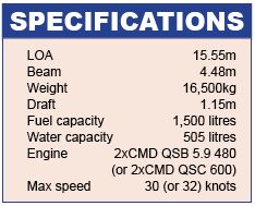 Sealine F48 Specifications