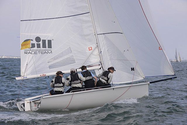 Sarah Allen’s SB20 ‘Gill Sailing Team’