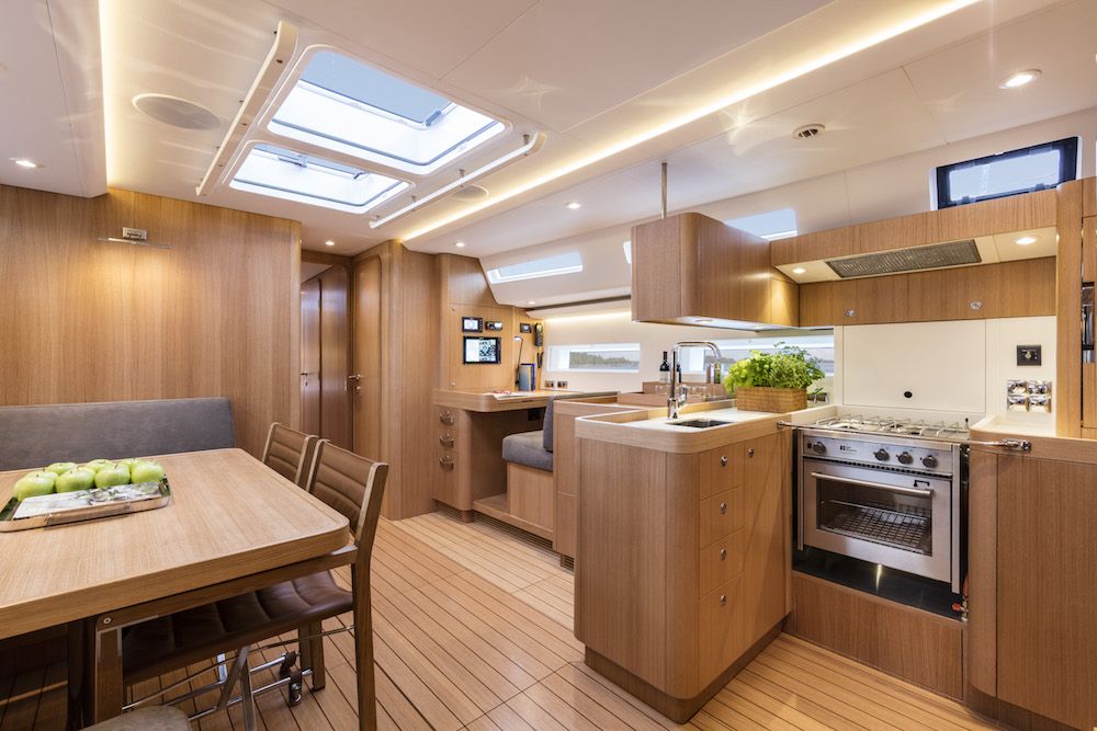 Swan 54 interior