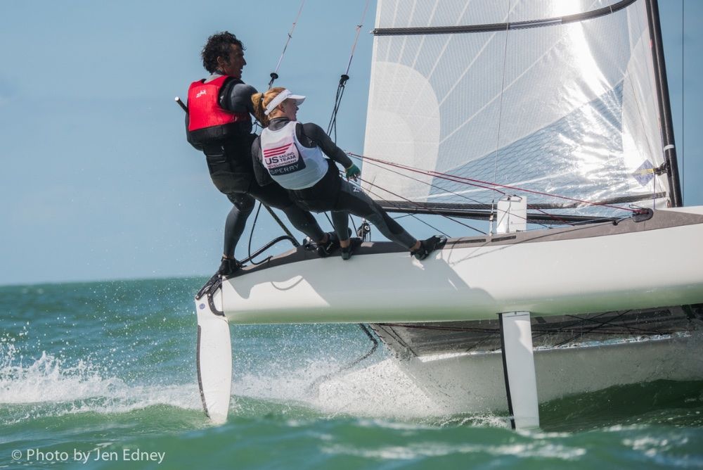 US Olympic sailing: Nacra 17