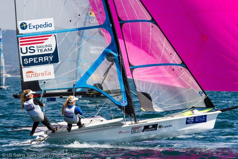 US Olympic sailing: 49erFX