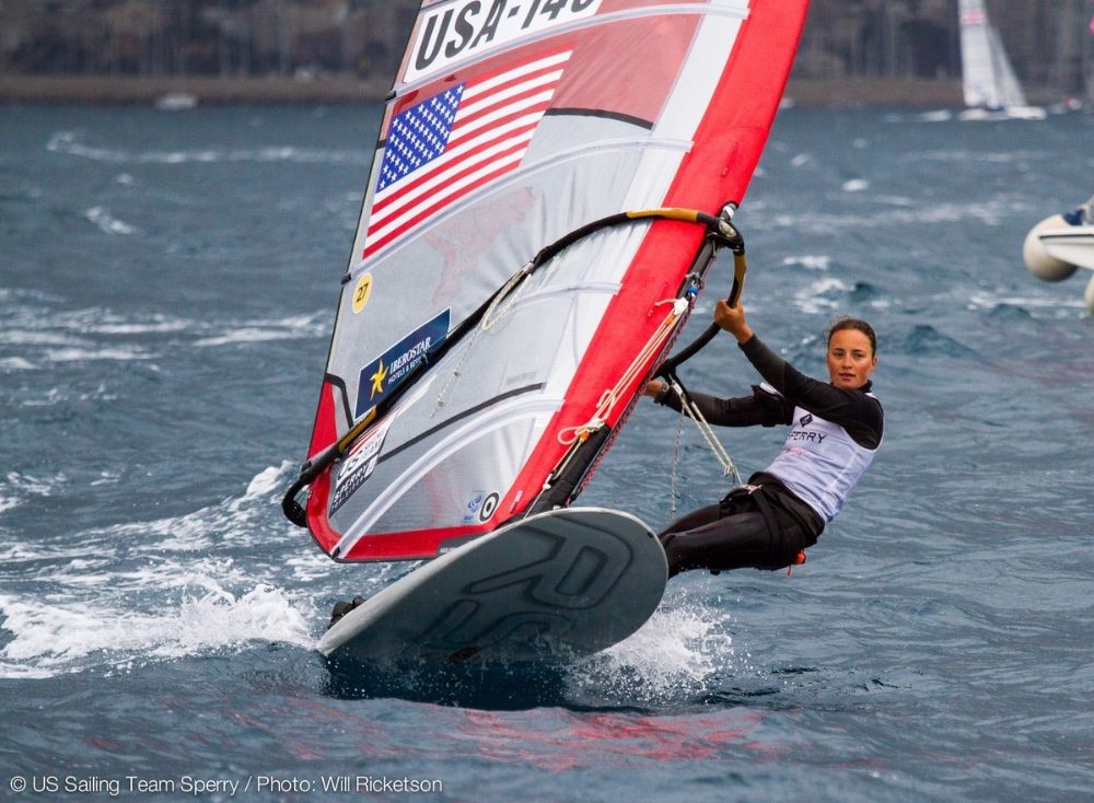 US Olympic sailing: RS:X women - Marion Lepert