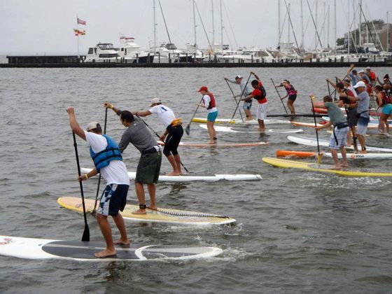 SUP racing