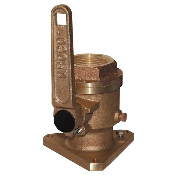Bronze seacocks - vulnerable to galvanic corrosion