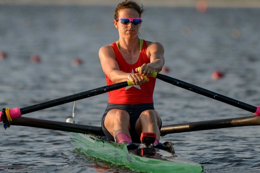 Olympic rowing: single scull