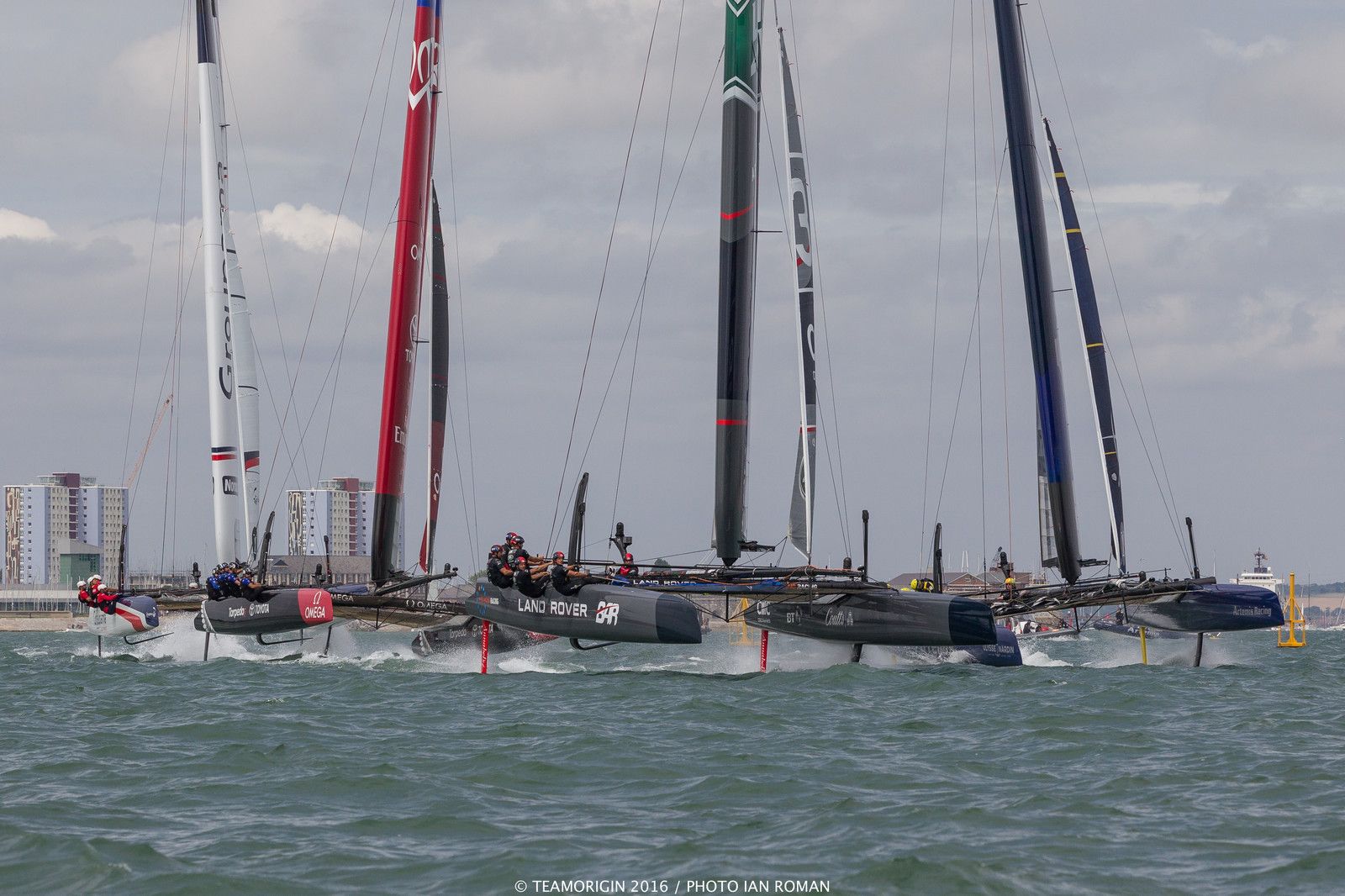 The Louis Vuitton America's Cup World Series in Portsmouth