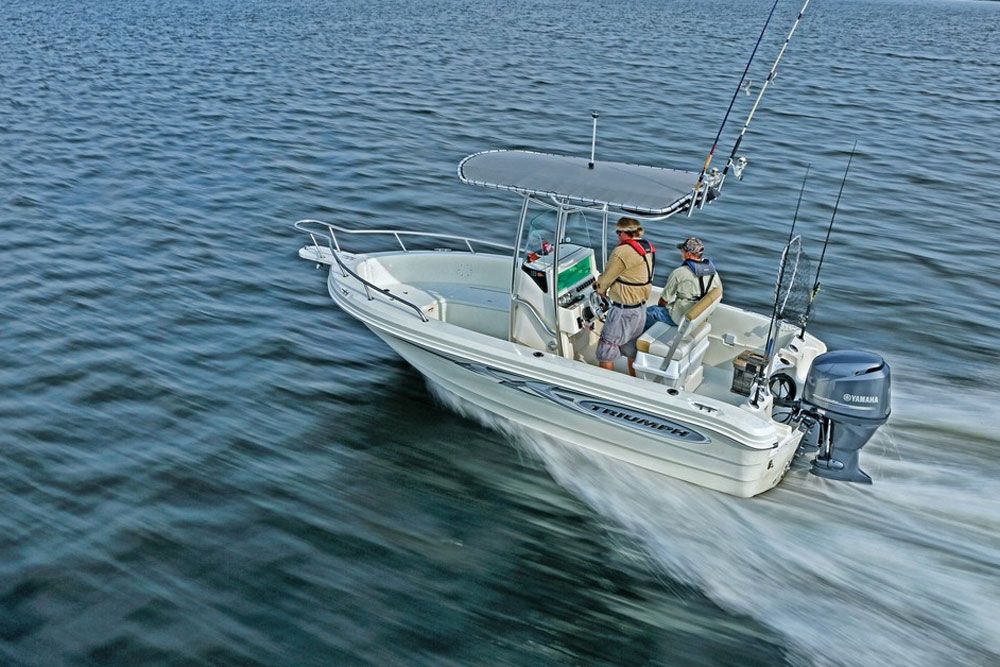 polyethelene boats such as those made by Triumph
