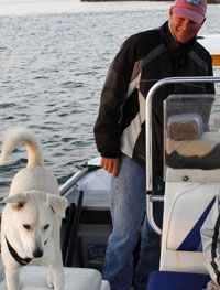 Cap'n Bill and Scupper. Photo courtesy of WhiteCap Video.