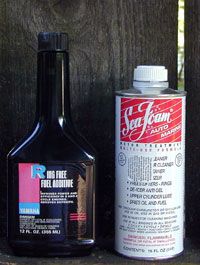 Using a fuel stabilizer like Sea Foam and a dispersant additive like Yamaha Ring Free in every tank keeps gas fresh and the engine clean.