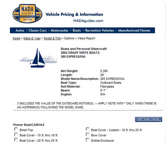 kelley blue book or nada guides