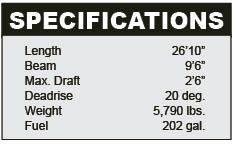GradyWhite 271 Specifications