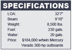 Intrepid 327 Open specifications