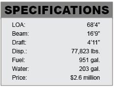 Cranchi 64HT specifications