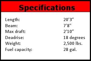 Monterey 184 specs