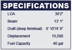 Catalina 385 specifications