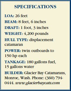 Glacier Bay 260 specifications