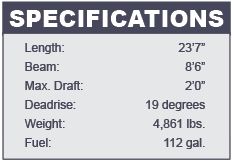 Everglades 230 DC specifications