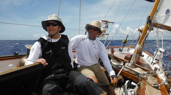 Dorade racing to Bermuda 2012