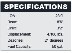 Sea Ray 230 SLX specifications