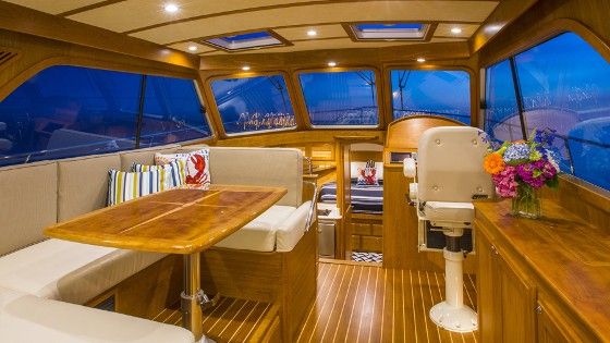 cabin in the Sabre 38