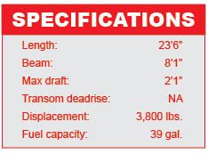 Moomba Mobius LSV specifications