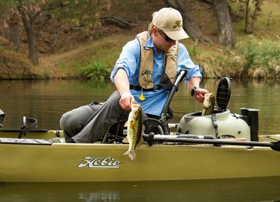 hobie bass fishing kayak