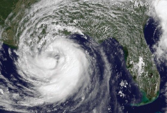 Hurricane Isaac approaches the Gulf Coast in 2012. There's litle time left to prepare at this point. Photo courtesy of the National Hurricane Center.