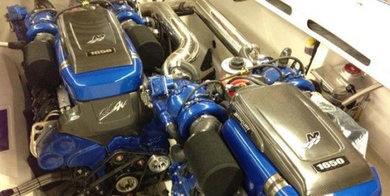The 1650 engines are based on the same quad overhead-cam, twin-turbocharged platform as their 1350 and 1100 engine cousins.