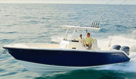 cobia 296 running
